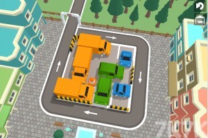 《疏通拥堵停车场》游戏截图1 《疏通拥堵停车场》游戏截图1