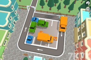 《疏通拥堵停车场》游戏截图2 《疏通拥堵停车场》游戏截图2