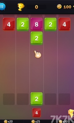 《2048彩色方块》游戏截图1 《2048彩色方块》游戏截图1