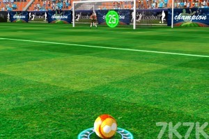 《点球训练赛》游戏截图1 《点球训练赛》游戏截图1