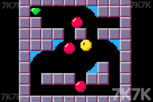 《黄球吃钻石》游戏截图1 《黄球吃钻石》游戏截图1