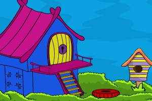 救援困在树屋的人