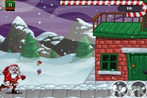 《圣诞老人往前冲》游戏截图3 《圣诞老人往前冲》游戏截图3