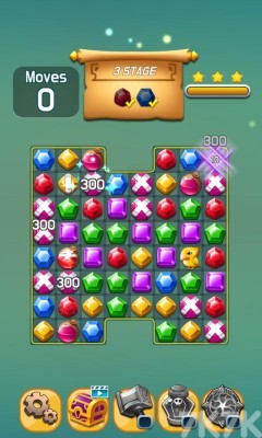 《宝石块对对碰》游戏截图4 《宝石块对对碰》游戏截图4