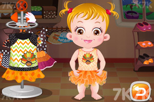 《可爱宝贝感恩节妆容》游戏截图1 《可爱宝贝感恩节妆容》游戏截图1