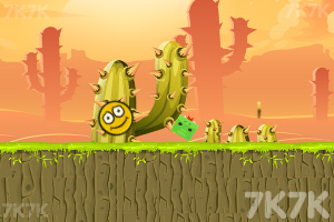 《笑脸球的冒险》游戏截图2 《笑脸球的冒险》游戏截图2