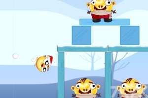 《小鸟的愤怒圣诞版》游戏截图2 《小鸟的愤怒圣诞版》游戏截图2