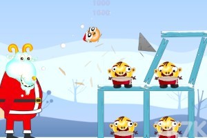 《小鸟的愤怒圣诞版》游戏截图4 《小鸟的愤怒圣诞版》游戏截图4