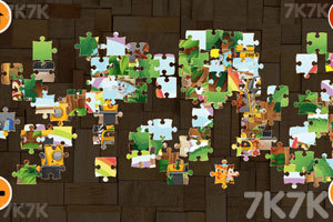 《趣味动物园拼图》游戏截图1 《趣味动物园拼图》游戏截图1