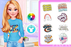 《设计闺蜜T恤》游戏截图5 《设计闺蜜T恤》游戏截图5