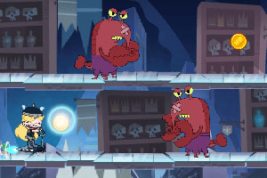 《星蝶公主大狂奔无敌版》游戏截图1 《星蝶公主大狂奔无敌版》游戏截图1