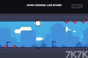 《跳墙小方块》游戏截图2 《跳墙小方块》游戏截图2