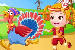 《小宝贝过感恩节》游戏截图1 《小宝贝过感恩节》游戏截图1