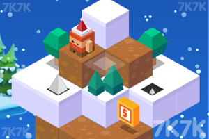 《圣诞阶梯冒险》游戏截图1 《圣诞阶梯冒险》游戏截图1