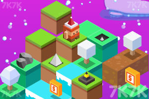 《圣诞阶梯冒险》游戏截图2 《圣诞阶梯冒险》游戏截图2