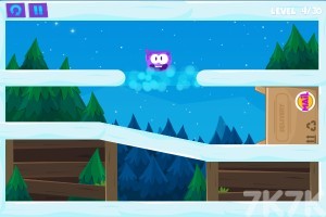 《紫色冰块回家5》游戏截图4 《紫色冰块回家5》游戏截图4