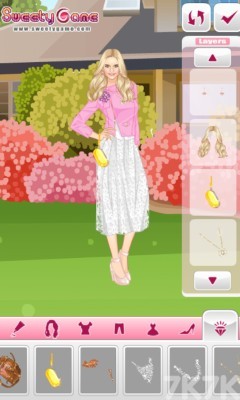 《粉红女郎穿搭》游戏截图1 《粉红女郎穿搭》游戏截图1