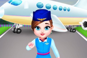 《宝贝空乘学院》游戏截图1 《宝贝空乘学院》游戏截图1