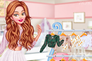 《春日清新碎花装》游戏截图2 《春日清新碎花装》游戏截图2