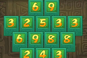 《玛雅埃及数字接龙》游戏截图1 《玛雅埃及数字接龙》游戏截图1