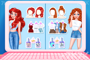 《公主的发型博客》游戏截图2 《公主的发型博客》游戏截图2