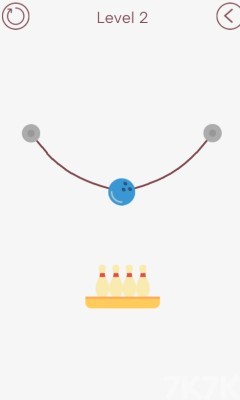 《切线保龄球》游戏截图1 《切线保龄球》游戏截图1