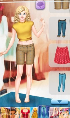 《丽莉的购物大换装》游戏截图1 《丽莉的购物大换装》游戏截图1