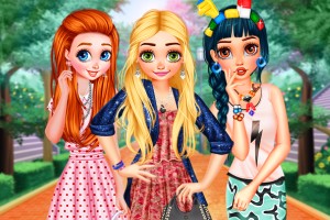 《公主混搭时装》游戏截图1 《公主混搭时装》游戏截图1