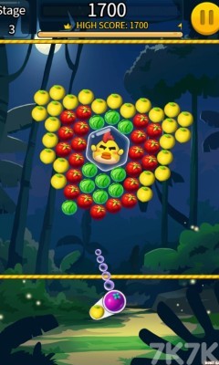 《旋转水果泡泡》游戏截图2