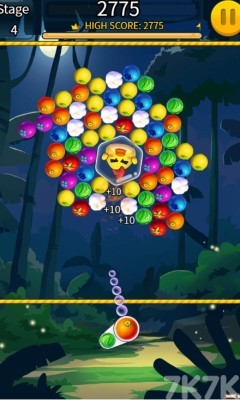 《旋转水果泡泡》游戏截图3