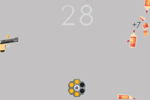 《击中瓶子》游戏截图1 《击中瓶子》游戏截图1