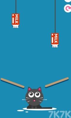 喝奶的猫游戏截图1 喝奶的猫游戏截图1