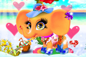 《照顾快乐小象》游戏截图1 《照顾快乐小象》游戏截图1