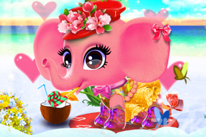 《照顾快乐小象》游戏截图2 《照顾快乐小象》游戏截图2