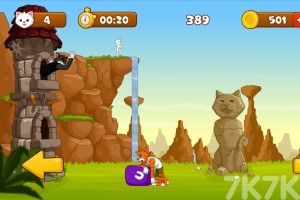 接住小猫咪游戏截图2 接住小猫咪游戏截图2