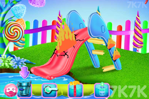 《打扫糖果公园》游戏截图3 《打扫糖果公园》游戏截图3
