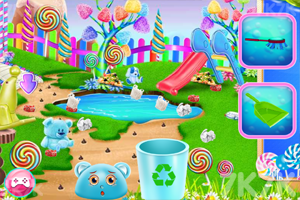《打扫糖果公园》游戏截图2 《打扫糖果公园》游戏截图2