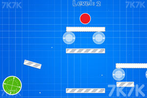 《小红球进绿洞》游戏截图1 《小红球进绿洞》游戏截图1