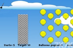 《忍者镖气球》游戏截图1 《忍者镖气球》游戏截图1