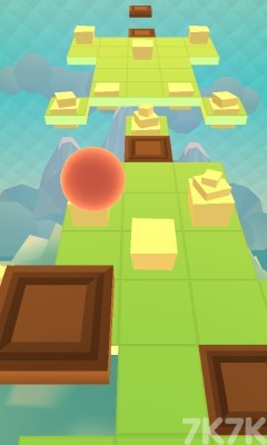 彩虹小球冲刺游戏截图1 彩虹小球冲刺游戏截图1