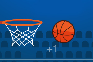 《手指篮球》游戏截图1 《手指篮球》游戏截图1