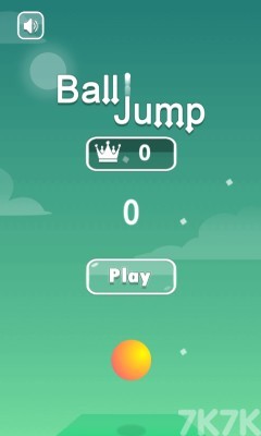 《黄球向上跳》游戏截图1