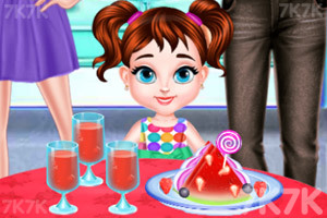 《宝贝泰勒种西瓜》游戏截图1 《宝贝泰勒种西瓜》游戏截图1