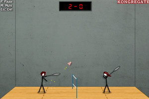 火柴人打羽毛球2