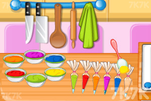 《烤彩虹甜甜圈中文版》游戏截图2 《烤彩虹甜甜圈中文版》游戏截图2