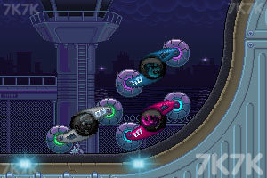 《双人旋转赛车选关版》游戏截图8