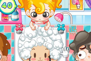 《小美洗发店》游戏截图6