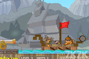 《大炮轰小人2》游戏截图4 《大炮轰小人2》游戏截图4