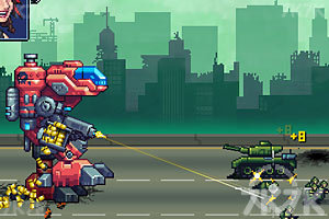 《机器人攻城战》游戏截图2 《机器人攻城战》游戏截图2