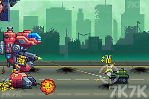 《机器人攻城战》游戏截图3 《机器人攻城战》游戏截图3